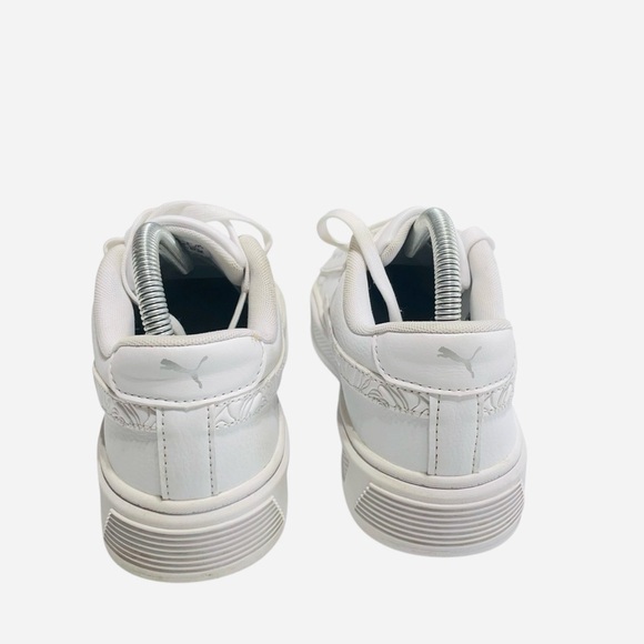 Puma Platform V3 Rose Embroidered Pop Up Sneakers size 8 - Picture 5 of 10